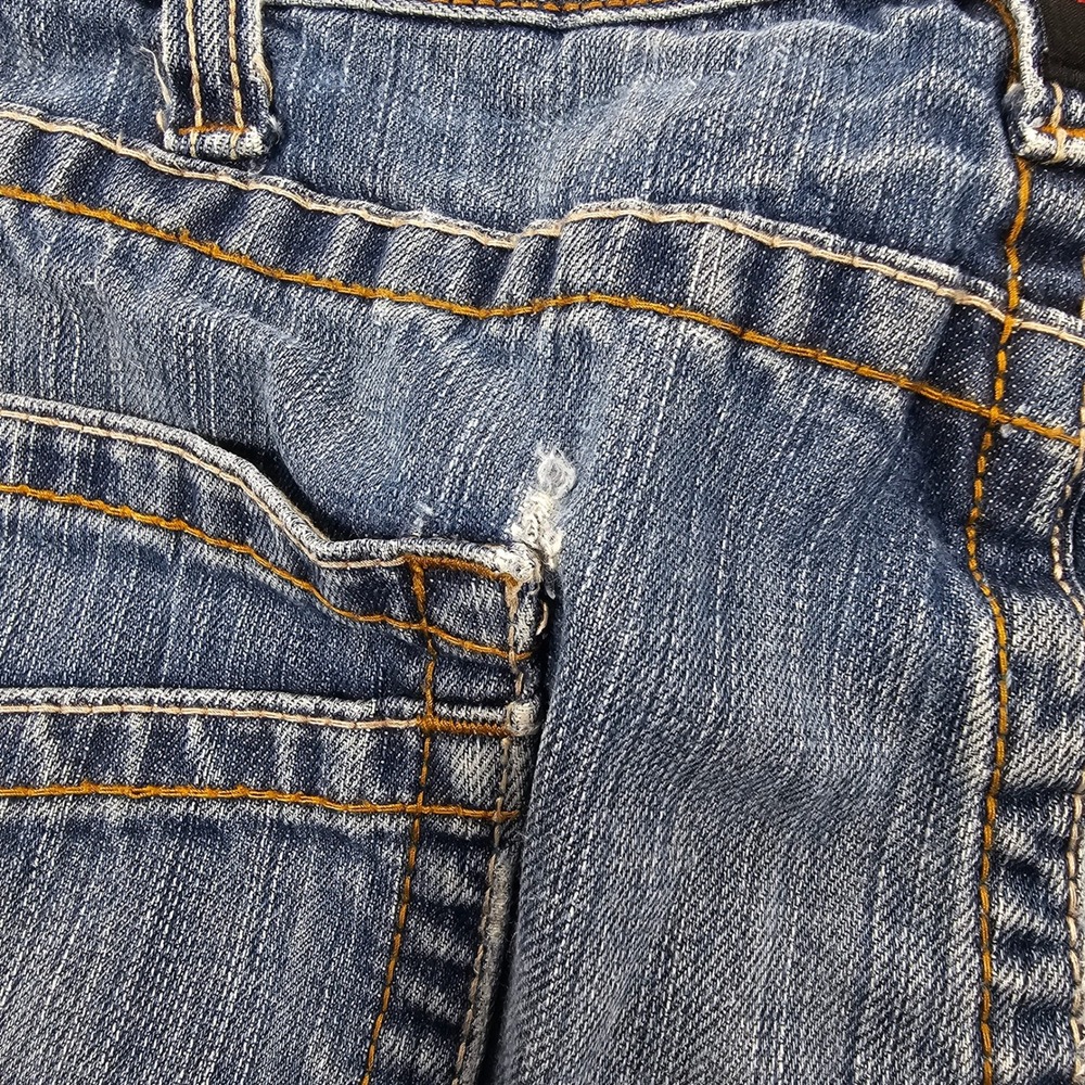 Ariat FR M4 Boot Cut Jeans Mens 38x32 Blue Flame Resistant Workwear Denim - Picture 6 of 13